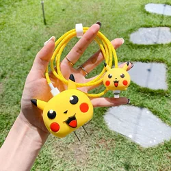 Big and small cartoon custom Data Line Cord charger cute animal cable bite  protector for phone