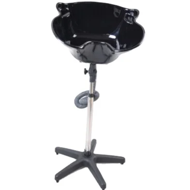 Black hair salon shampoo chairs comfortable shampoo unit for hairdressing shampoo chairs