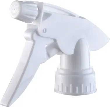 Custom 32 24/410 oz plastic bottle with high quality foam nozzle trigger sprayer trigger gun 7 inch clear plastic