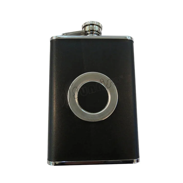 Оригинал! Хит продаж Встроенный складной выстрел стекло нержавеющая бумаговые мешки для упаковки чая фляга