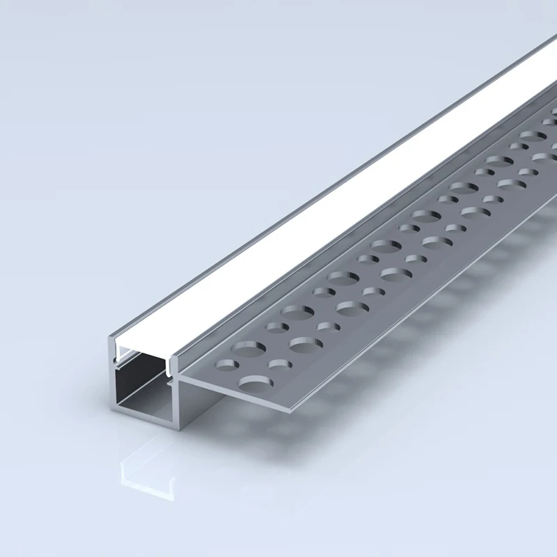 led light strip ceiling diffuser channel extruded aluminum  channel profile