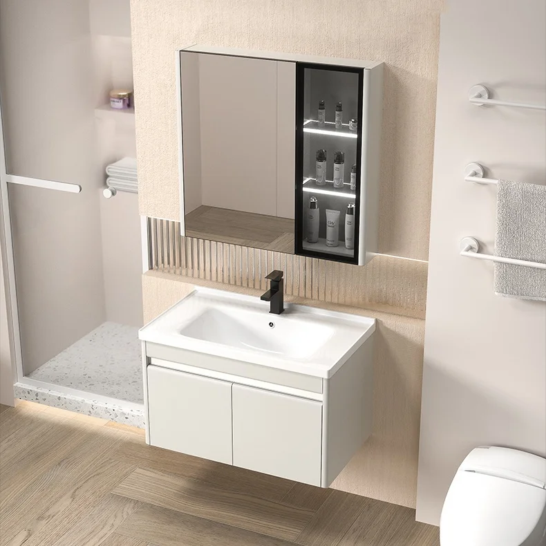 Washroom Basin Cabinet Bathroom Vanity 600mm