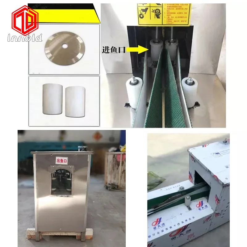 Electric Filleting Killing Small Cutting Fish Back Splitting Machine