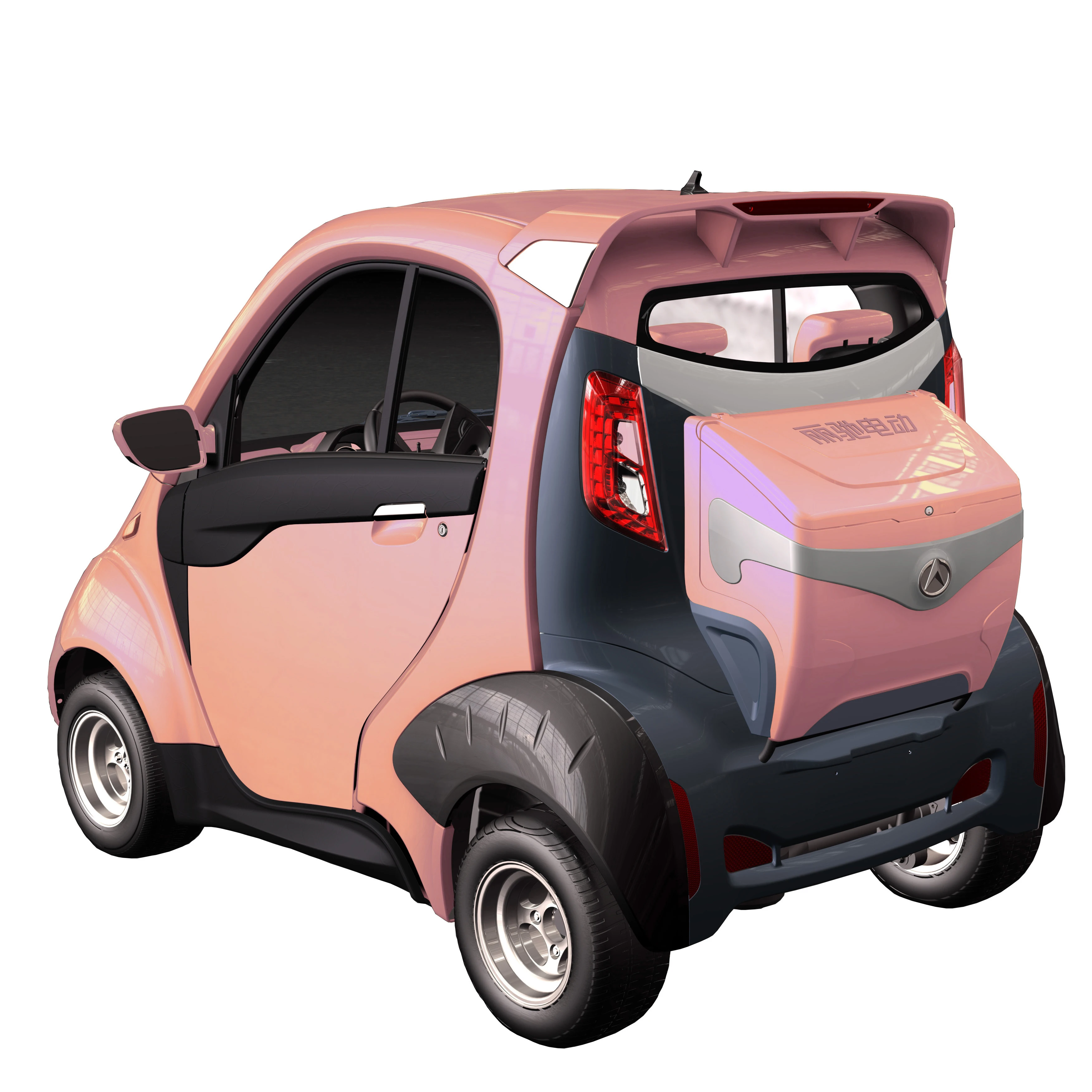 Best Price Mini Cars Low Speed Electric Enclosed Passenger Vehicle For