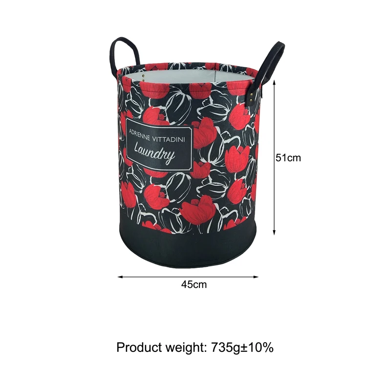 portable foldable hamper laundry basket folding laundry basket storage round