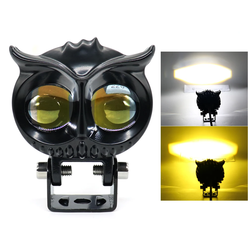 Owl Shape High Quality Aluminum Work Light Ip68 Led 40W Mini Driving Led Auxiliary Motorcycle Working Light