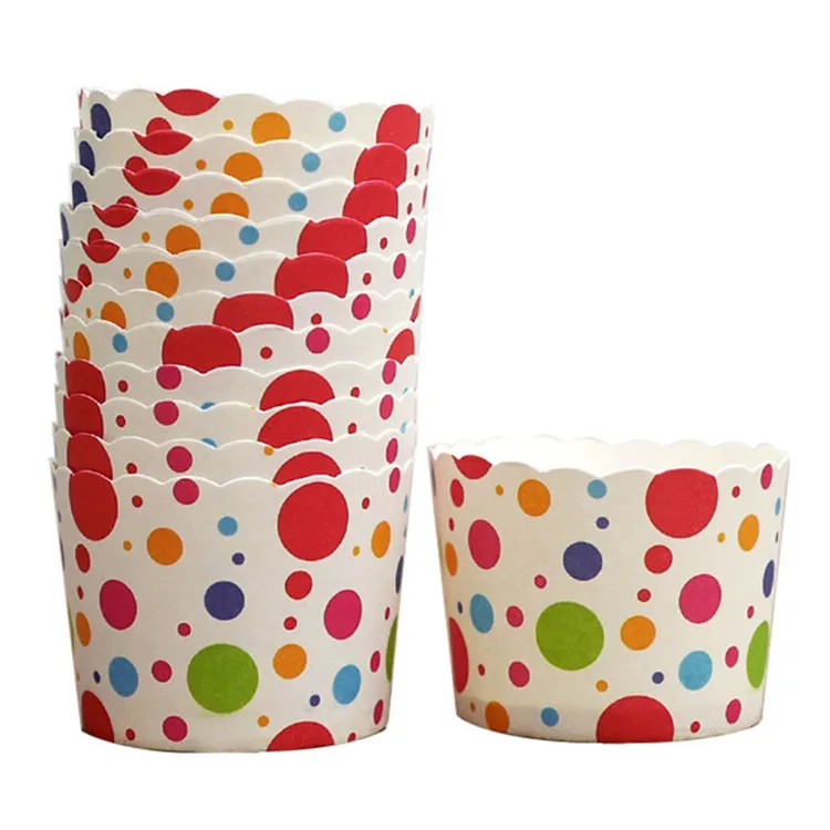 
PE Coated Cupcake Wrapper Paper Cake Baking Cups 