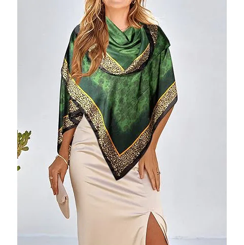 Wholesale Custom 100% Pure Silk Scarf Custom Silk Scarf Silk Scarves Luxury Custom Printing logo Lady 90*90cm Large square