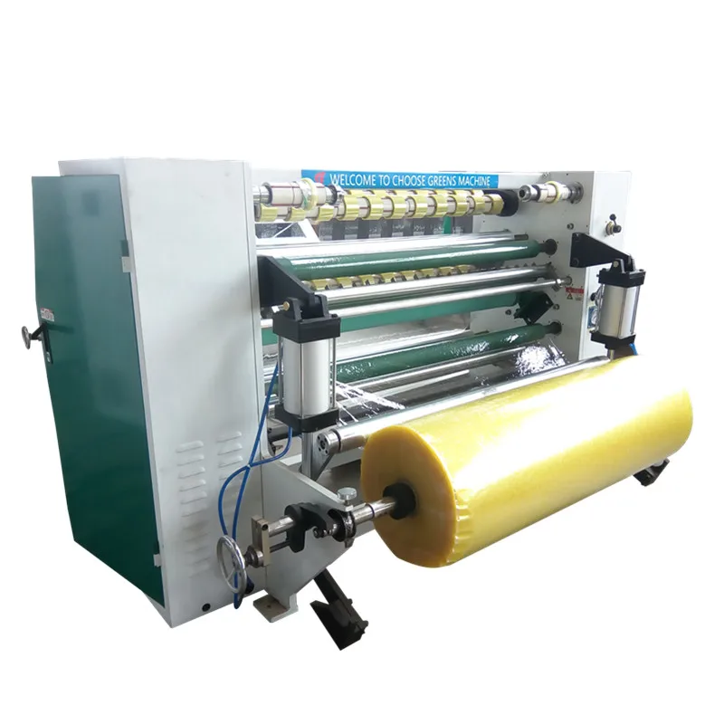 High speed Automatic OPP BOPP adhesive tape cutting slitting rewinding machine