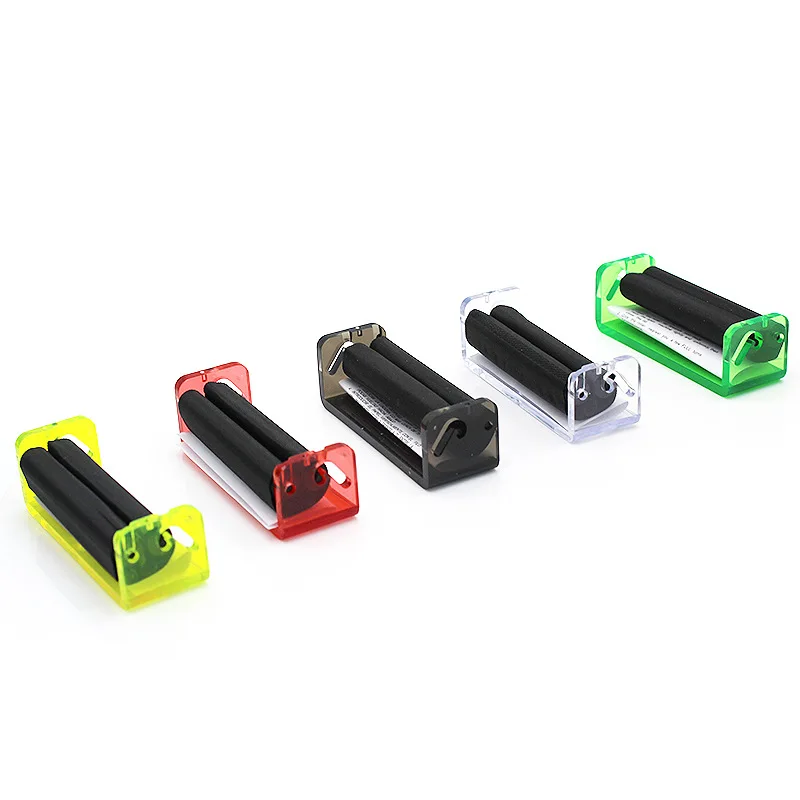 Portable Mini Cigarette Rolling Machine tobacco Roller Plastic Tobacco Rolling Tools