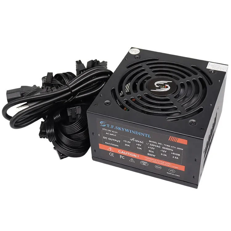 80 Plus Bronze Switching 850w Power Supply Full Modular Atx Pc Power Supplies For Computer