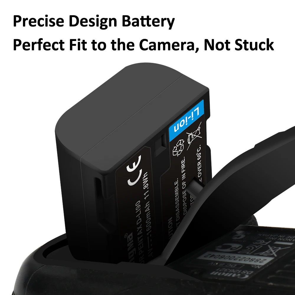 Аксессуары от KingMa: литий-ионный аккумулятор D-LI90 аккумулятор и зарядное устройство с двумя usb-портами для Pentax K5II K-7D K01 K3 K-3II K5 K7 645D 645Z цифровой камеры