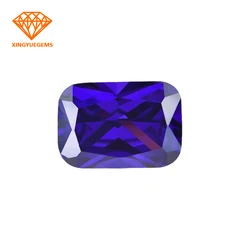 Высококачественные Синтетические камни с фианитами 5A + Цирконий прямоугольный снятый Вырез Свободный кубический цирконий