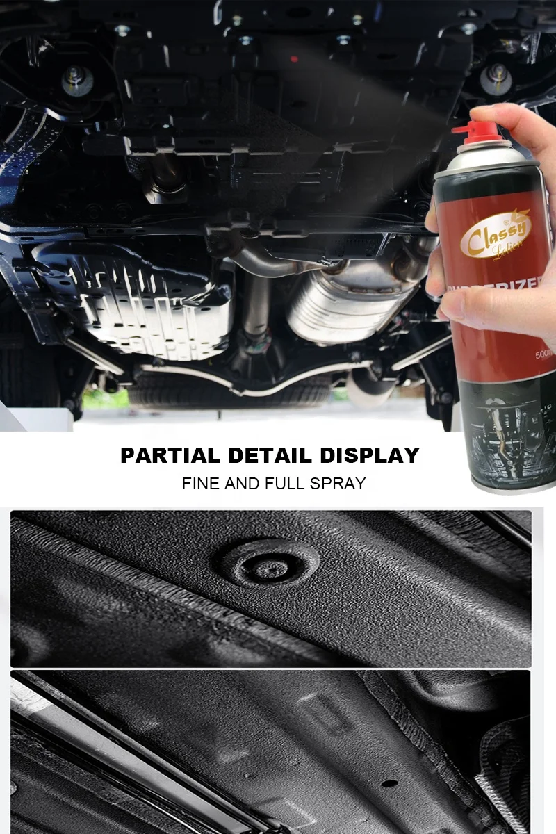 Rubberized undercoat