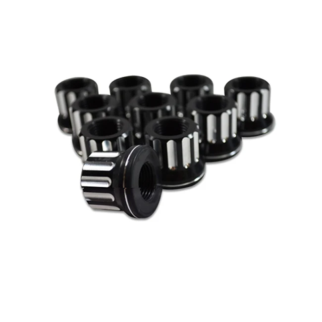 Горячая Распродажа, нержавеющая сталь 7075, алюминий, 12 точек, колесный наконечник, фиксирующая гайка