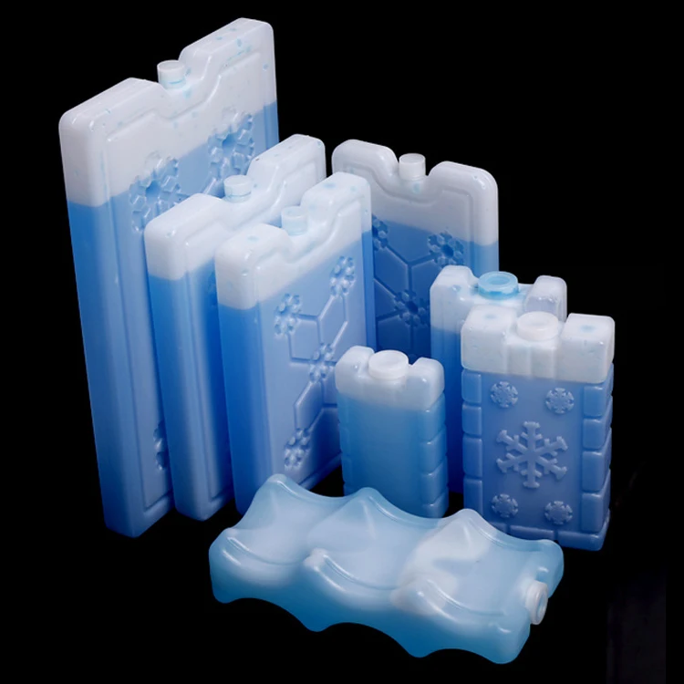 400ml HDPE insulated ice box Reusable Cool Gel Freezer Ice Block Food Eco-friendly ice pack