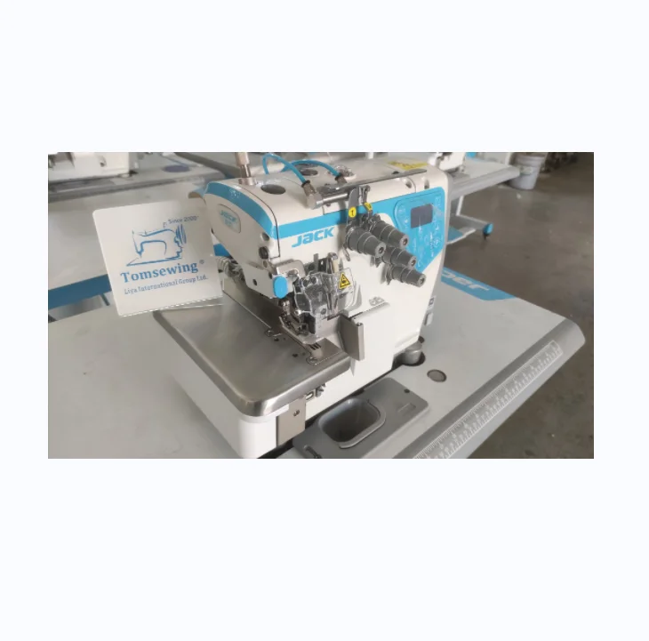 5 -year Warranty Jack C5 Sewing Machine Single-needle Intergrated Pneumatic Computerized Overlock Machines with big discount