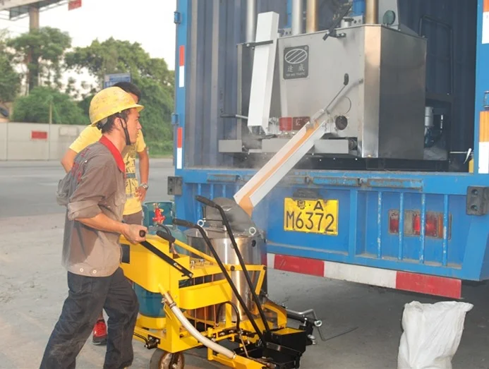 Hot Melt Thermoplastic Road Marking Paint Kneading Machine