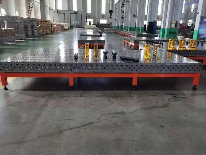 Extremely Tough and Durable Nitride Coated Cast Iron Steel Welding Table 3d 16MM 28MM