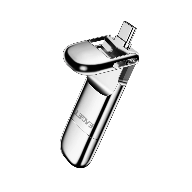 EAGET SU10 High Speed Solid State Encryption USB Flash Drive 128GB-1TB SSD Memory Stick for Phone/PC
