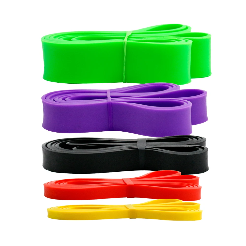 Thicken Yoga Training Resistance Band Exercise Resistance Loop Bands Natural Latex Rubber Bands For Gym Training