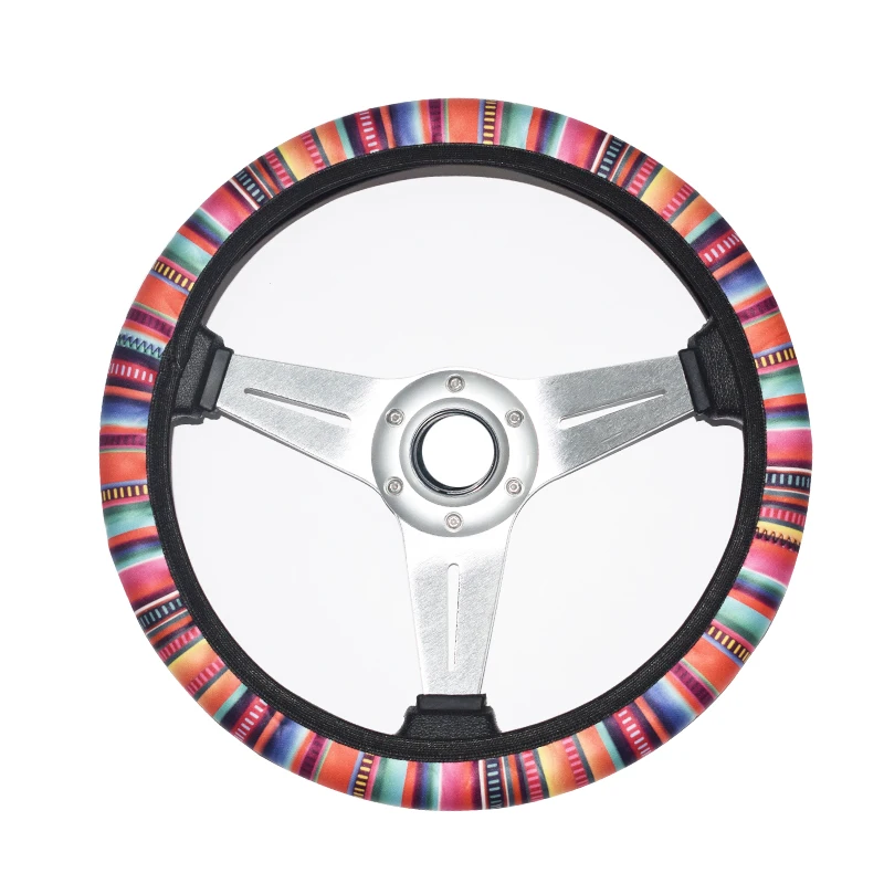 
RTS New Fashion Desirable High Quality Neoprene Cooling Car Steering Wheel Cover 