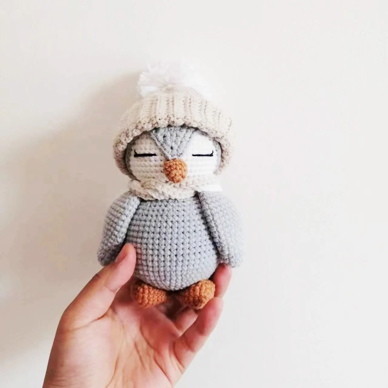 Wholesale Cute Baby Comfort Doll Rabbit penguin Crochet Animal Toy Handmade Monster Plush Toys