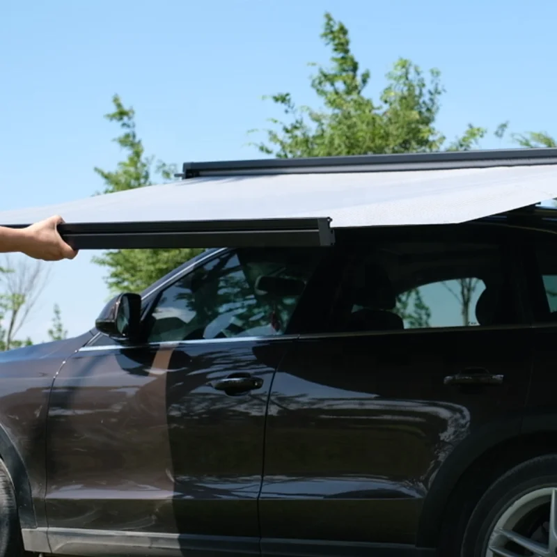 Hiqh Quality 2.5m SUV 4x4 4wd Car Roof Top Tents Car Side Canopy Awning