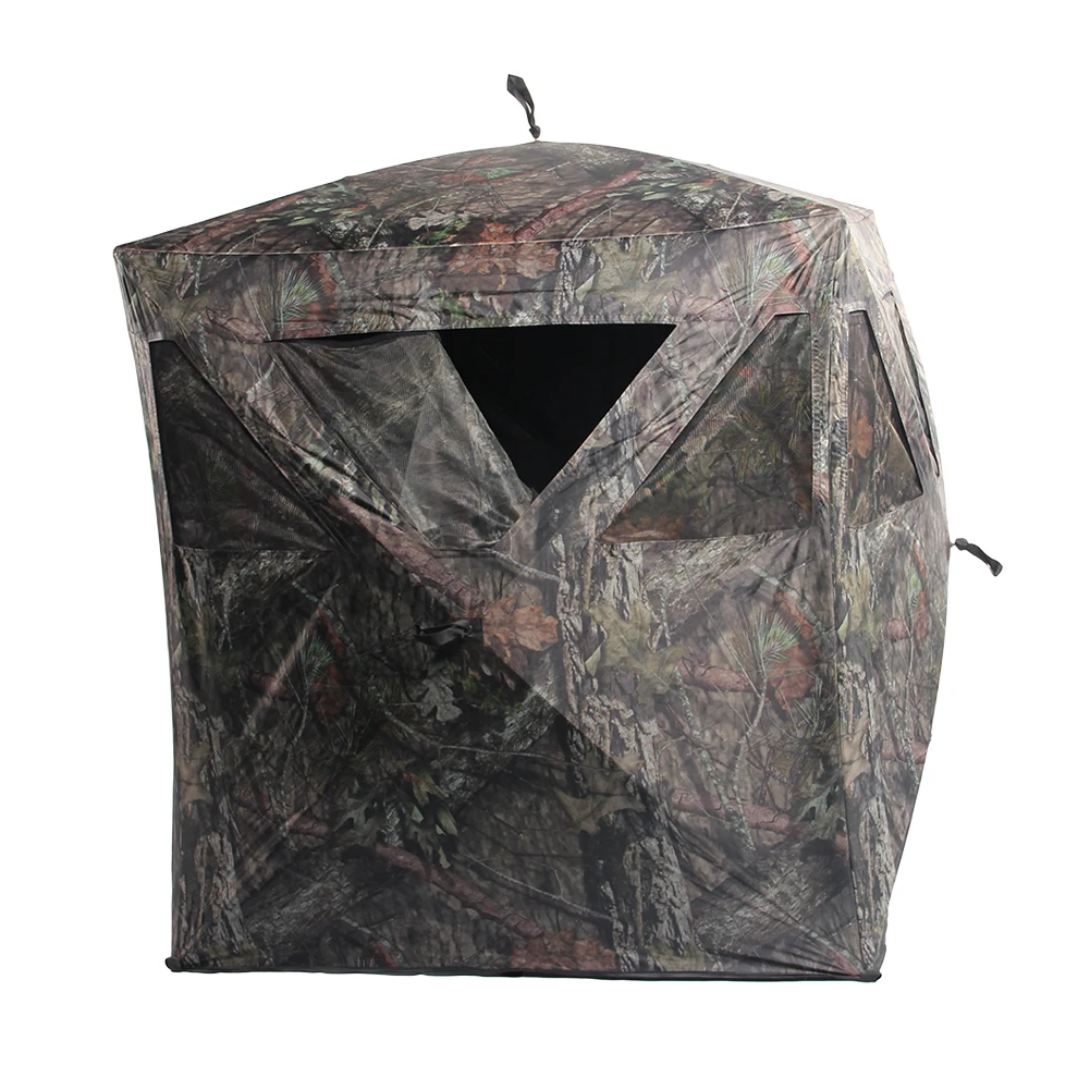 New Hunting Blind Tent, Camouflage Clothing 2 Person Pop Up Portable Hunting Ground Blinds