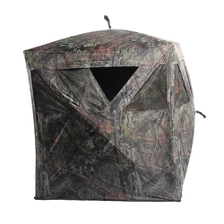 New Hunting Blind Tent, Camouflage Clothing 2 Person Pop Up Portable Hunting Ground Blinds