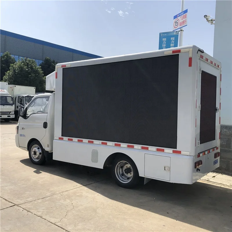4x2 евро 6 бензиновые светодиодные Мобильные Рекламные грузовики JAC для