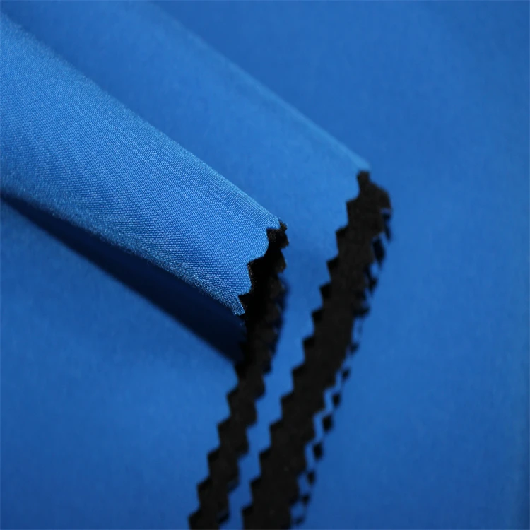 waterproof softshell fabric 100% polyester polar fleece  + middle breathable PU