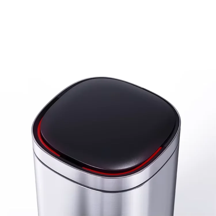 20L Household motion sensor touchless Big capacity Stainless Steel Smart Sensor bin Automatic trash can