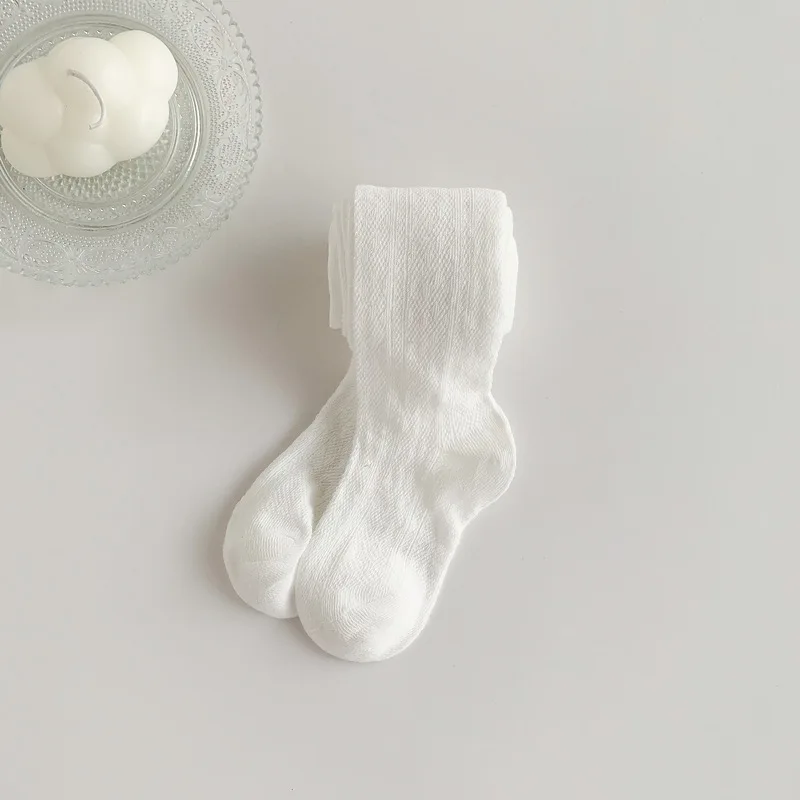 Mosquito - Proof Children Pantyhose Net Hollow  Baby Stockings Girl Pantyhose Tights With Bowknot