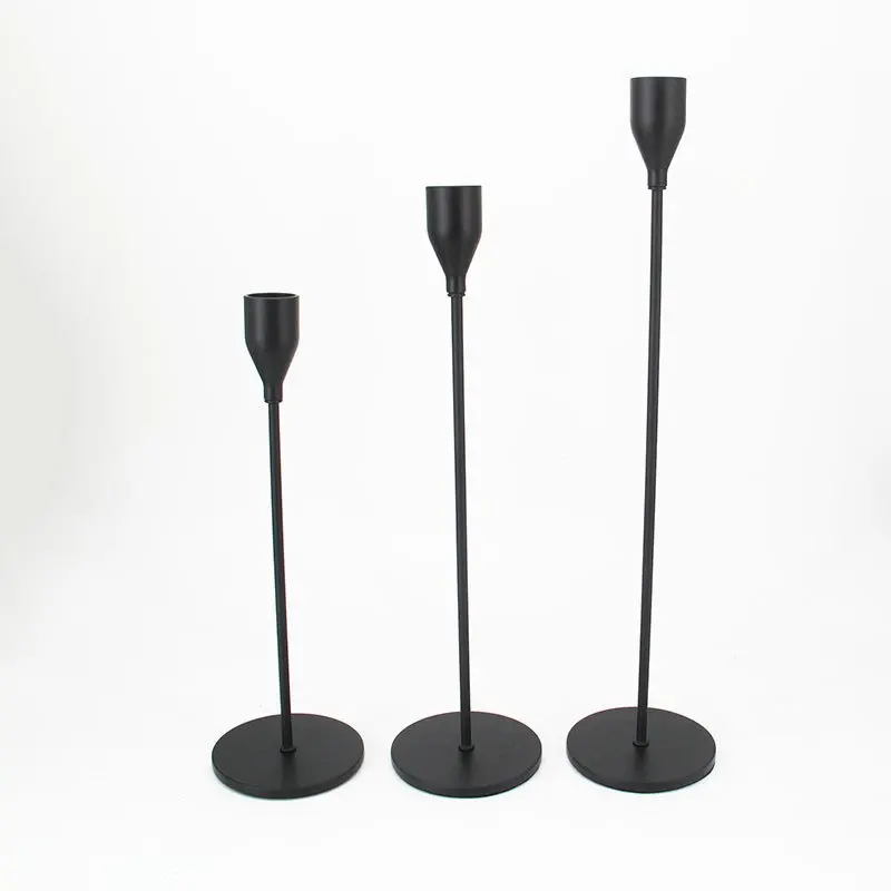 New Antique Candle Holder Wrought Iron Gold Candle Holders For Wedding Table Centerpieces