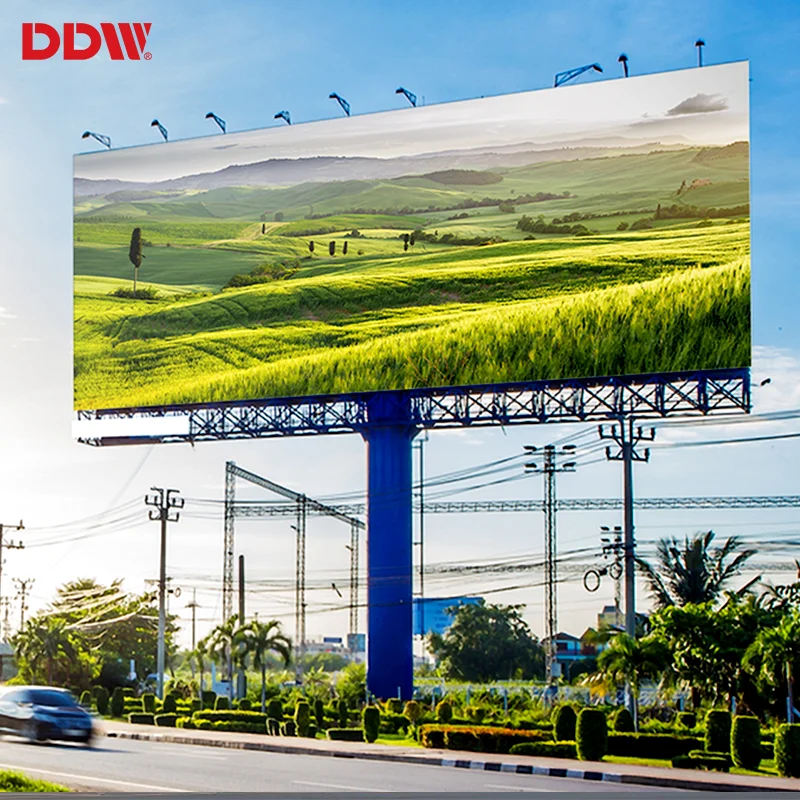 
China outdoor full color high brightness 500x500 cabinet smd p8 p10 led display module giant led screen 