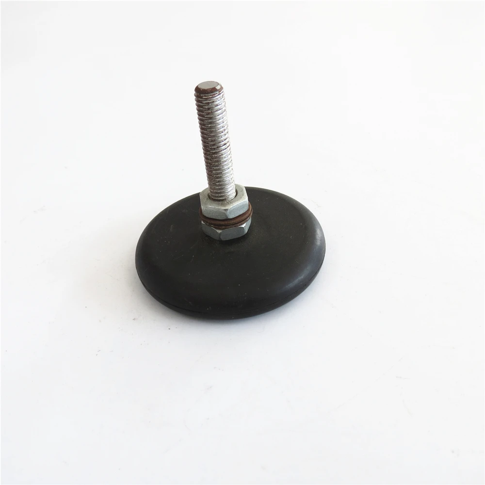 Custom made Rubber feet threaded, sofa leg