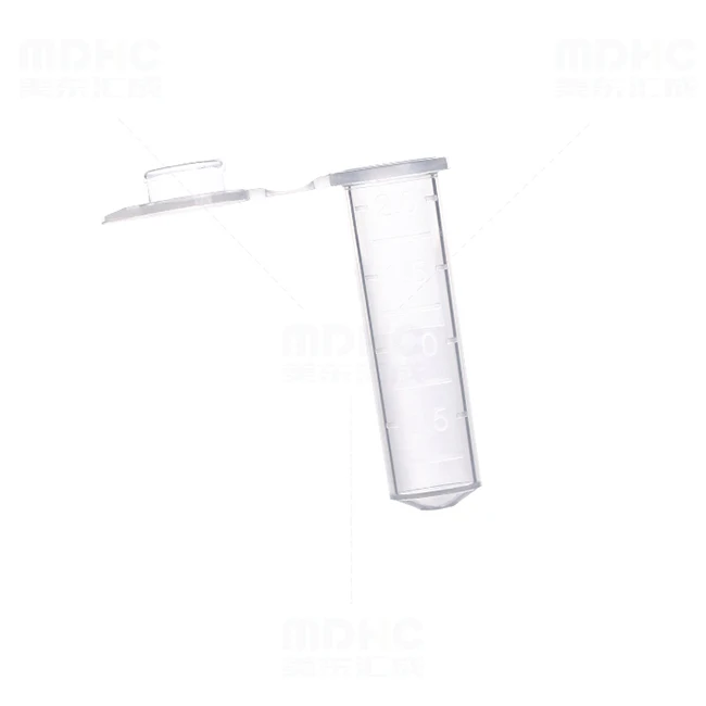 High Quality 2ml Laboratory Transparent/White Centrifuge Tube With Scale
