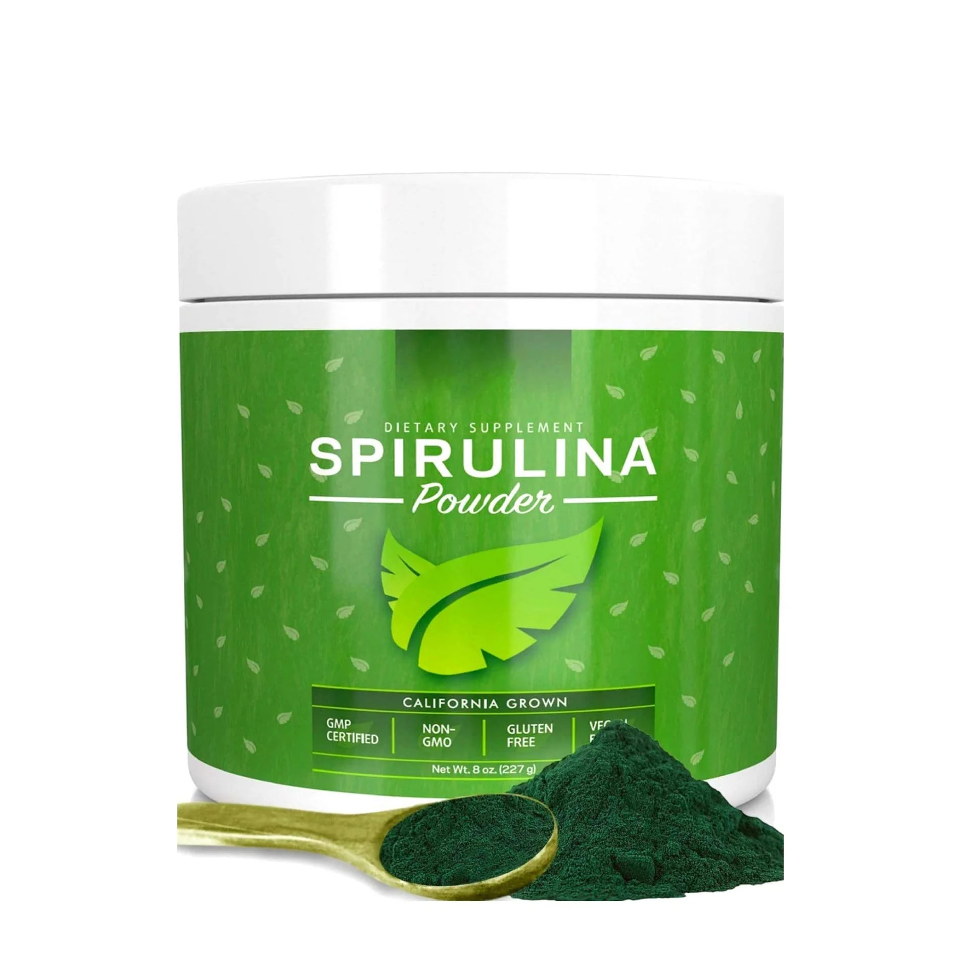 Private Label Support Spirulina Powder Preferred to Chlorella Pesticide-Free Preferred to Organic Hawaiian & Blue Algae
