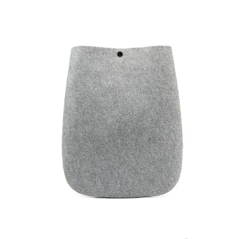 2024 New Eco-Friendly Eco-Friendly Soft Wool Felt Tote Bag Custom Logo Single Strap Colorful XL Size for Girls and Stylish