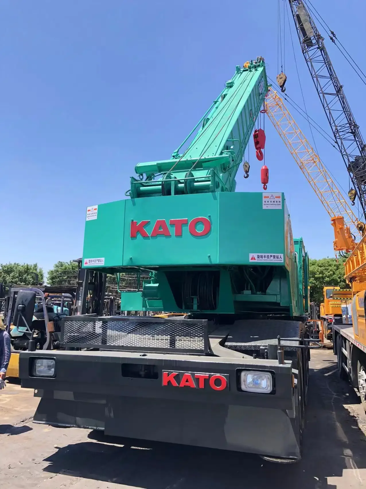 50 тонн Като пересеченной местности кран KR50H-V японский КАТО kr50h