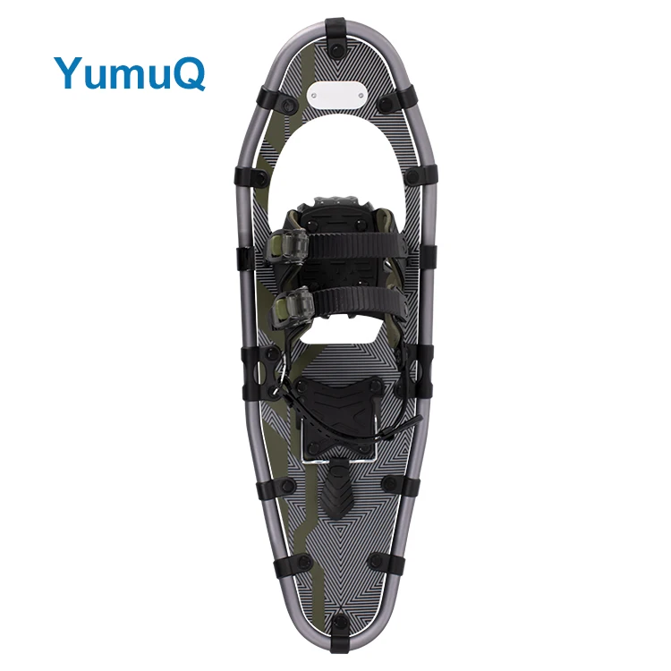 YumuQ Heel Riser Snow Shoe Mountain Snowshoes Hiking With Heal Lift Aluminum Plastic For Kids