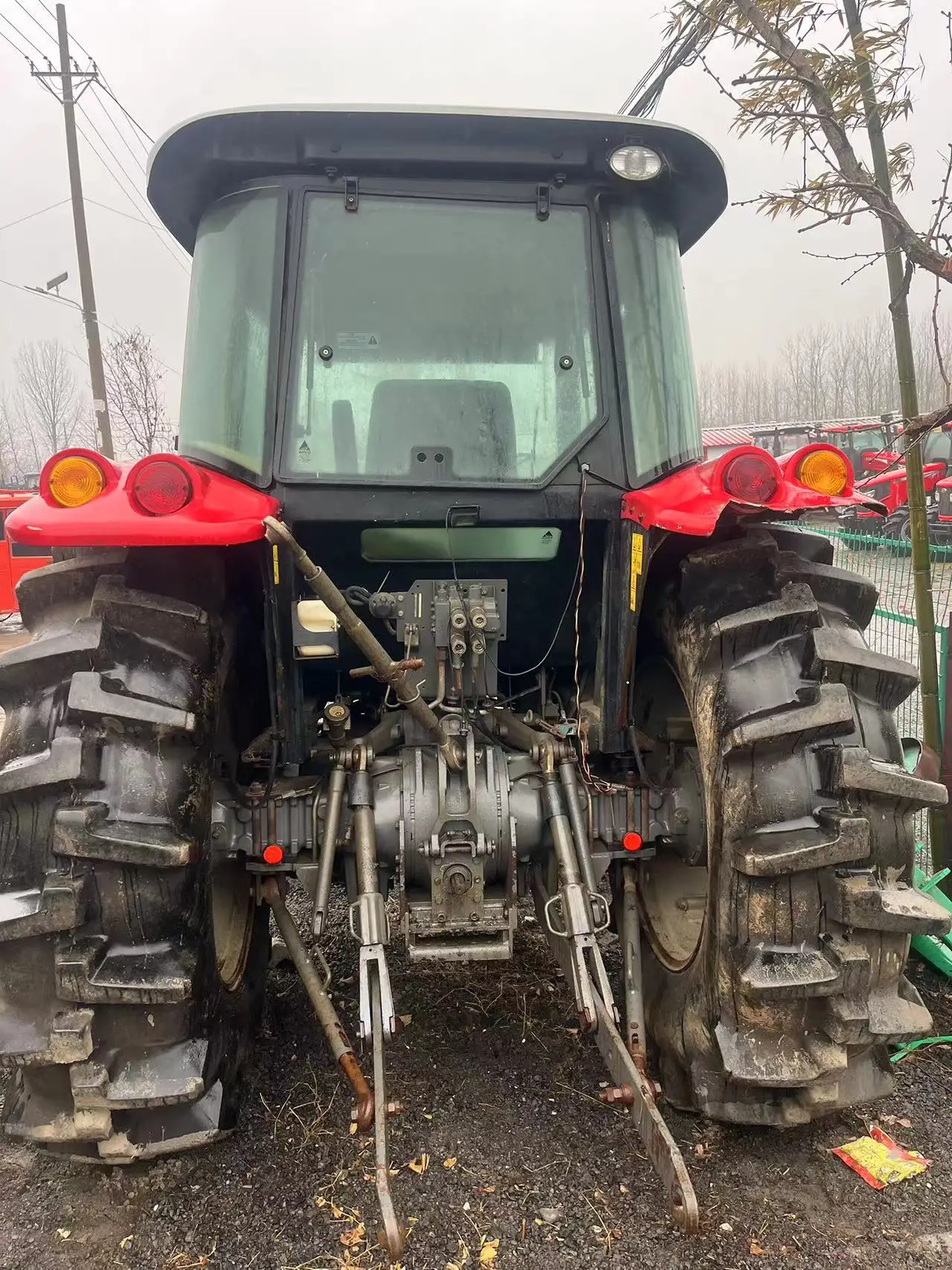 Новое поступление 100hp 4wd Подержанный MF трактор высокого качества