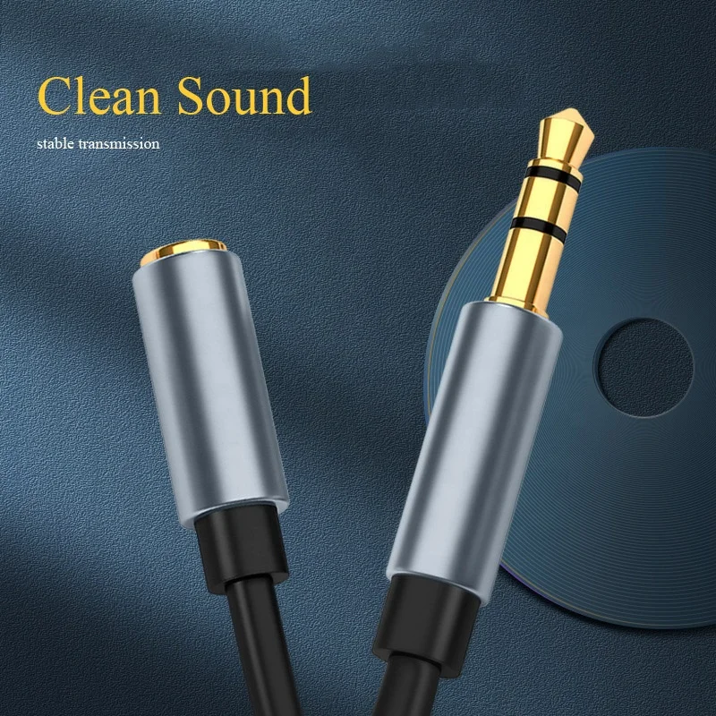 3.5mm jack audio cable male to female 3.5 headphone extension cable 0.5m 1m 1.5m 2m 3m 5m