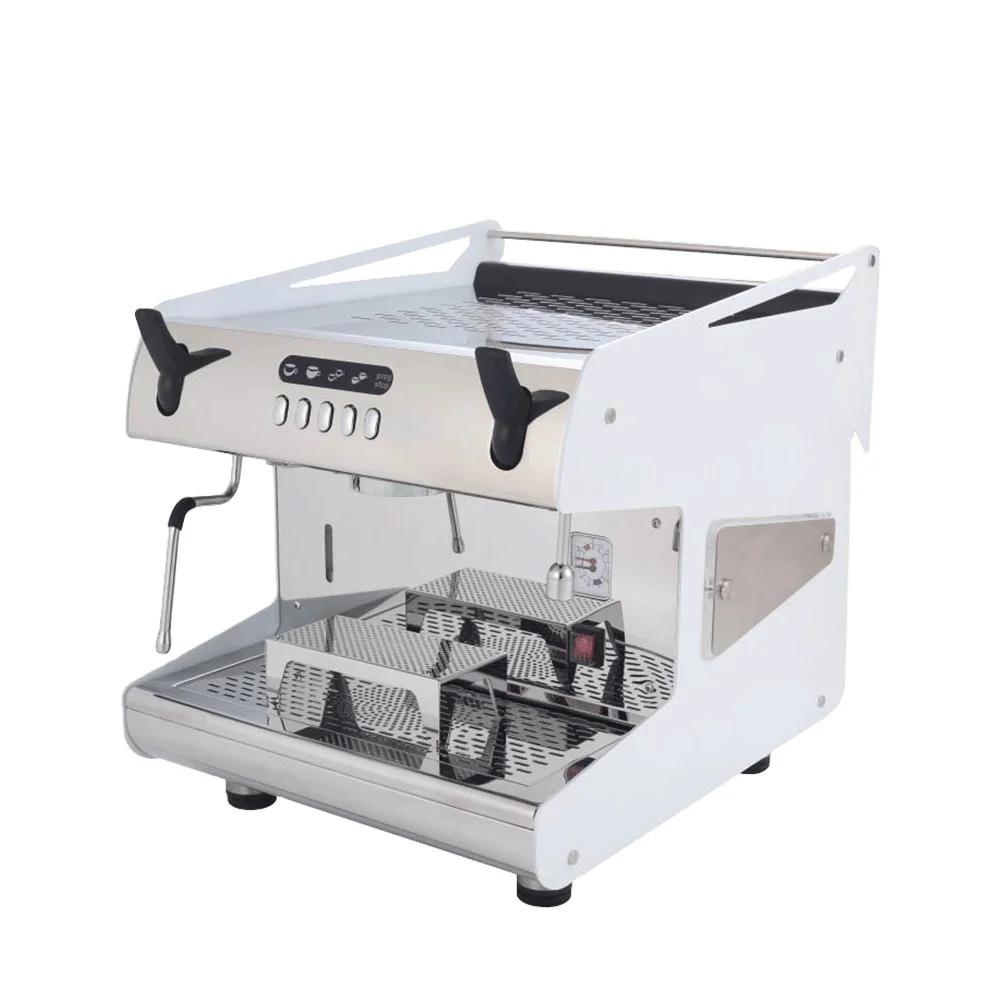 Stainless steel commercial coffee espresso machine