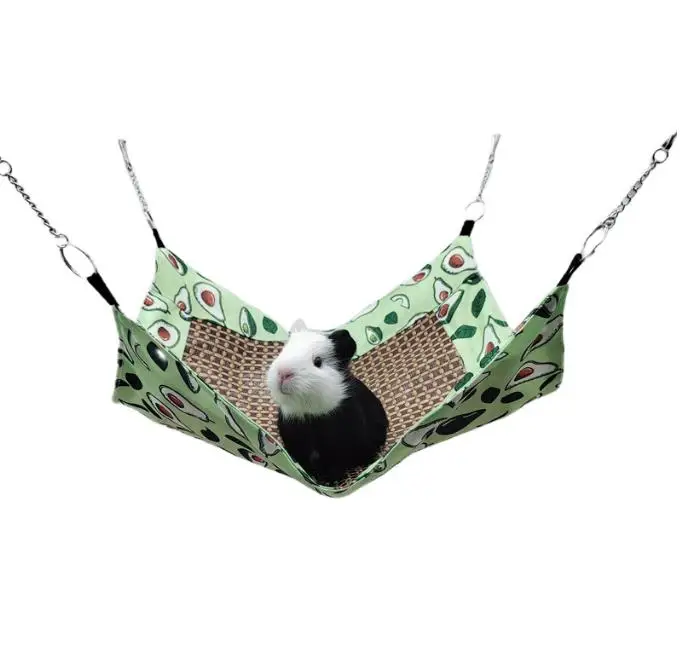 New Arrivals Summer 2 in 1 hamster hammock Cooler mat Swinging Bed