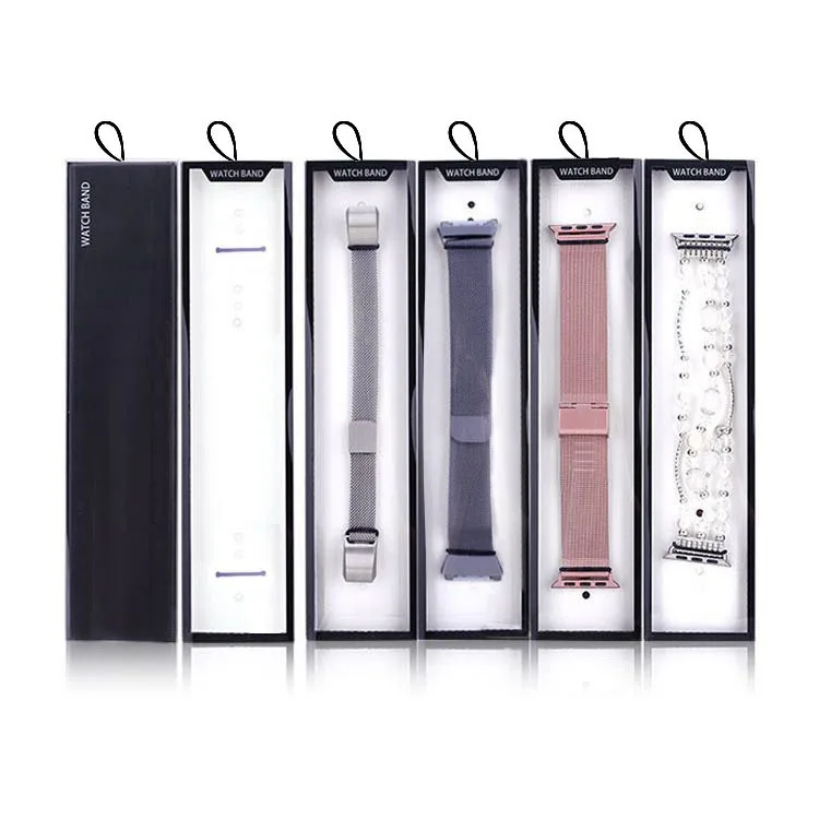 Package Band Boxes For Smart Watch Silicone Nylon Loop Band For Iwatch Band Watchband Gift Box