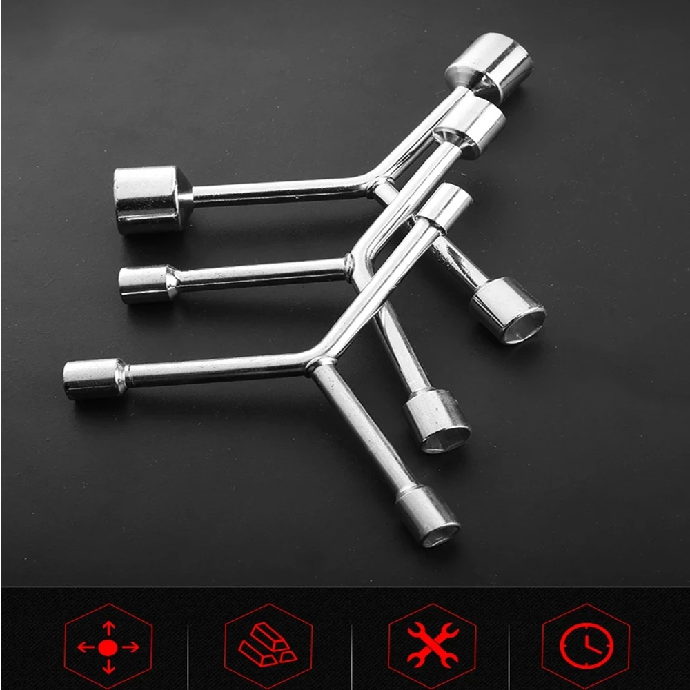 High Quality Y type Socket Wrench Bicycle Bike Y Wrench Sockets Multi-Standard Chrome Vanadium Steel Socket Wrench Set