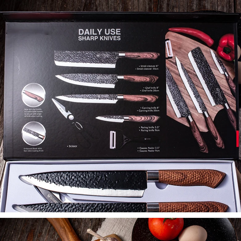 best japanese 3 set a kitchen knife 12c27 knife 10 inch chef kitchen premium butchery bone handle knives