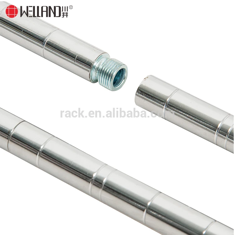 Basic 5 Tiers Heavy Duty NSF Chrome Metal Storage Wire Shelf Liner  48 x 18 x 72 Inch Rack